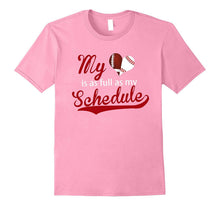 My Heart Is Full as My Schedule for Football Baseball TShirt