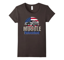 MUSCLE UNLEASHED Classic Muscle Car T Shirt Hot Rod Race