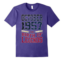 1957 OCTOBER OCT the Birth of Legends Gift 60 Yrs Years Old