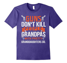 Funny Grandpa T Shirt -Guns Don't Kill People Grandpas With