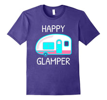 Happy Glamper - Glamping Camping Gift Idea T-Shirt