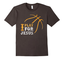 I Play for Jesus, Distressed Christian Basketball T Shirt