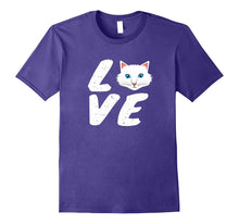 Cat Love Print TShirt Food for My Soul