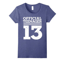 Officially a Teenager Birthday Girl or Boys T-Shirt