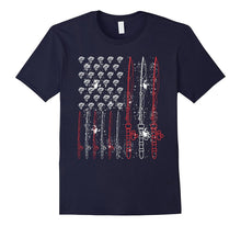 Fishing American Flag T-Shirt - US Fishing T-Shirt