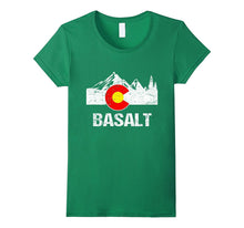 Basalt Colorado Flag Moutain TShirt Colorado Patriotic Tee