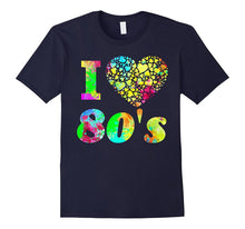 1980's Shirt - I Love the 80s Shirt - Colorful Party Tee