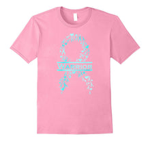 Ovarian Cancer Awareness Ribbon Warrior T-Shirt