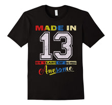 4th Birthday Shirt Made in 2013 4 Year Old Vintage Awesome