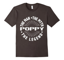 Mens Grandpa Poppy the Man the Myth the Legend T-Shirt