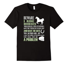 Horse Gifts for Girls I Ride Horses Shirt for Horse Lovers