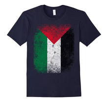Palestine Flag Distressed Vintage T-Shirt