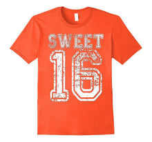 16th Birthday Shirt Gift Teen Sweet Sixteen 16 Varsity Crack