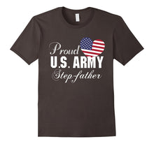 Mens Gift for Military Dad - Proud U.S. Army Step-Father T-Shirt