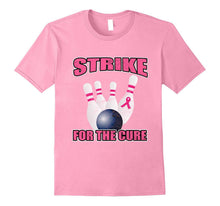 Strike for the Cure Breast Cancer Support Bowling Shirt