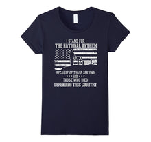 I Stand for the National Anthem - Veteran Pride T-Shirt