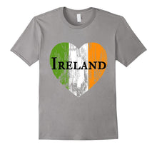 Distressed IRISH St Paddys Day Tri Colour Ireland Flag Shirt