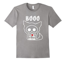 "BOO" Cute Adorable Dog Ghost Skeleton Halloween Kids Shirt