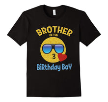 Brother of the Birthday Boy Emoji Shirt Kiss Heart Emoji Tee