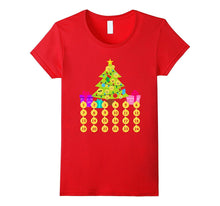 Cute Christmas Advent Calendar Emoji Ornament Gift T Shirt