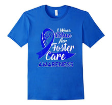 I Wear Blue for Foster Care Awareness T-Shirt