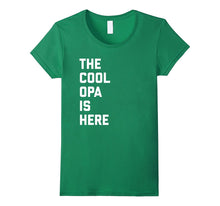 The Cool Opa Is Here Funny German Grandpa T Shirt