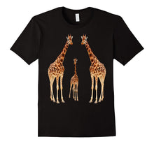 Giraffe T Shirt Love Relationship and Family Funny Tees