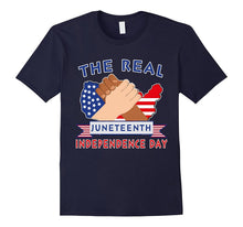 Juneteenth the Real Independence Day Fun T Shirt