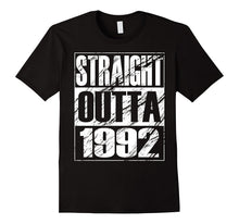 Funny Straight Outta 1992 25th Birthday T-Shirt Vintage Gift