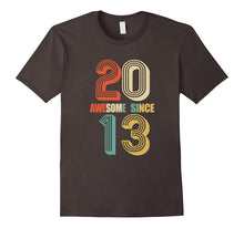 Awesome Since 2013 T-Shirt 4 Yrs Old Bday 4th Birthday Tee