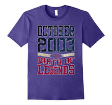 2003 OCTOBER OCT the Birth of Legends Gift 14 Yrs Years Old