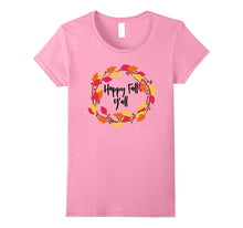 Thanksgiving Fall Autumn T-Shirt Happy Fall Y'all Tee Shirt