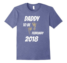 Mens Daddy to Be Pregnancy Expecting in February 2018 T-Shirt