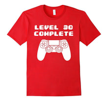 Level 30 Complete 30th Birthday T-Shirt Thirty Years Old Tee