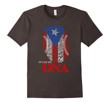 Puerto Rico Baseball DNA Shirt PR Boricua Flag Borinquen Tee