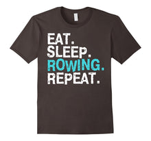 Rowing T-Shirt a Row US Sport Men Women Crew Team Machine