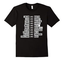 Dream Lead Fight Think Write Build Speak Educate TT Shirt