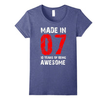 10th Birthday Gift Shirt, Born Made in 07 Shirt Cute 10 Yrs