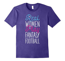 Real Woman Women Play Fantasy Football Mrs Champion T Shirt