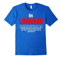 Librarian Noun Definition Funny Meaning Shirt Gift (New)