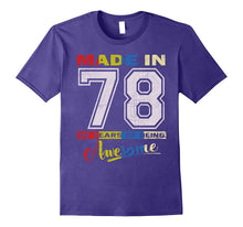 39th Birthday Shirt Made in 1978 39 Year Old Vintage Awesome