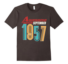 Awesome Since September 1957 T-Shirt 60th Birthday