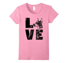 Dog Shirt Love Doberman Pinscher Shirt Dog Lovers Shirt K9