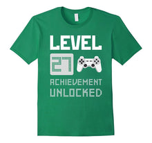 1990 Gamer 27th Birthday Level 27 Achievement Unlocked Shirt
