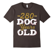 280 Dog Years Old T-Shirt Funny 40th Birthday Gag Gift