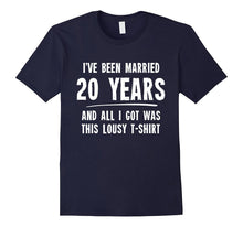 20 Year Anniversary Gift 20th Wedding Married Funny T-Shirt