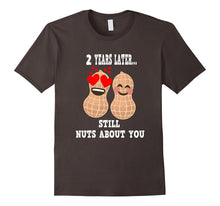 2 Years Couple Shirt Nuts About You Funny Pun T-Shirt