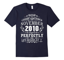 Legends Were Born in November 2010 - 7th Birthday T-Shirt