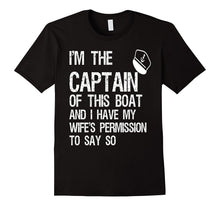 Funny Boat Captain Lover Owner Dad Men Apparel Gift T-Shirt