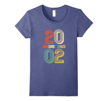 Awesome Since 2002 T-Shirt 15 Yrs Old Bday 15th Birthday Tee